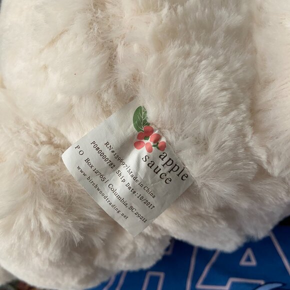 Plush Bear, Teddy Bear,  Stuffed  Animal Bear, Apple Sauce - Picture 2 of 5